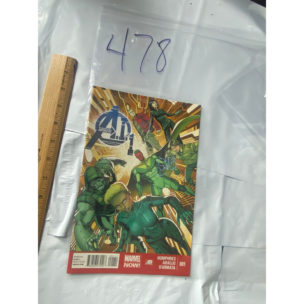 Avengers 1 Marvel‎ NOW Comic Book 2013 Humphries Araujo D'armata